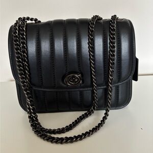 Rare Coach Madison Shoulder Bag With Quilting